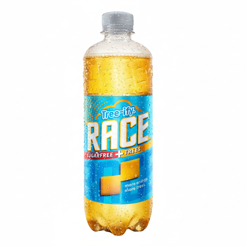 Race Energy Drink Sugarfree 0,5L PET x 12