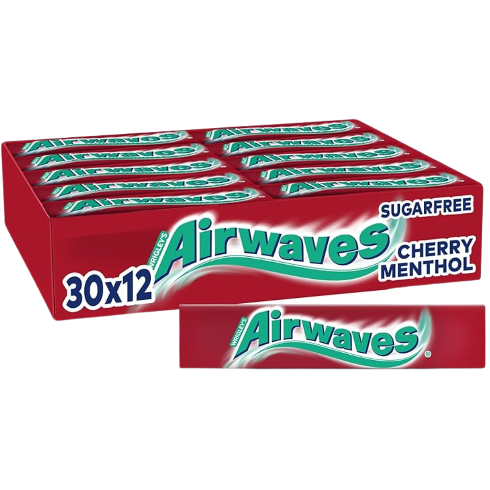 Airwaves Cherry Menthol Dragee 14g x 30