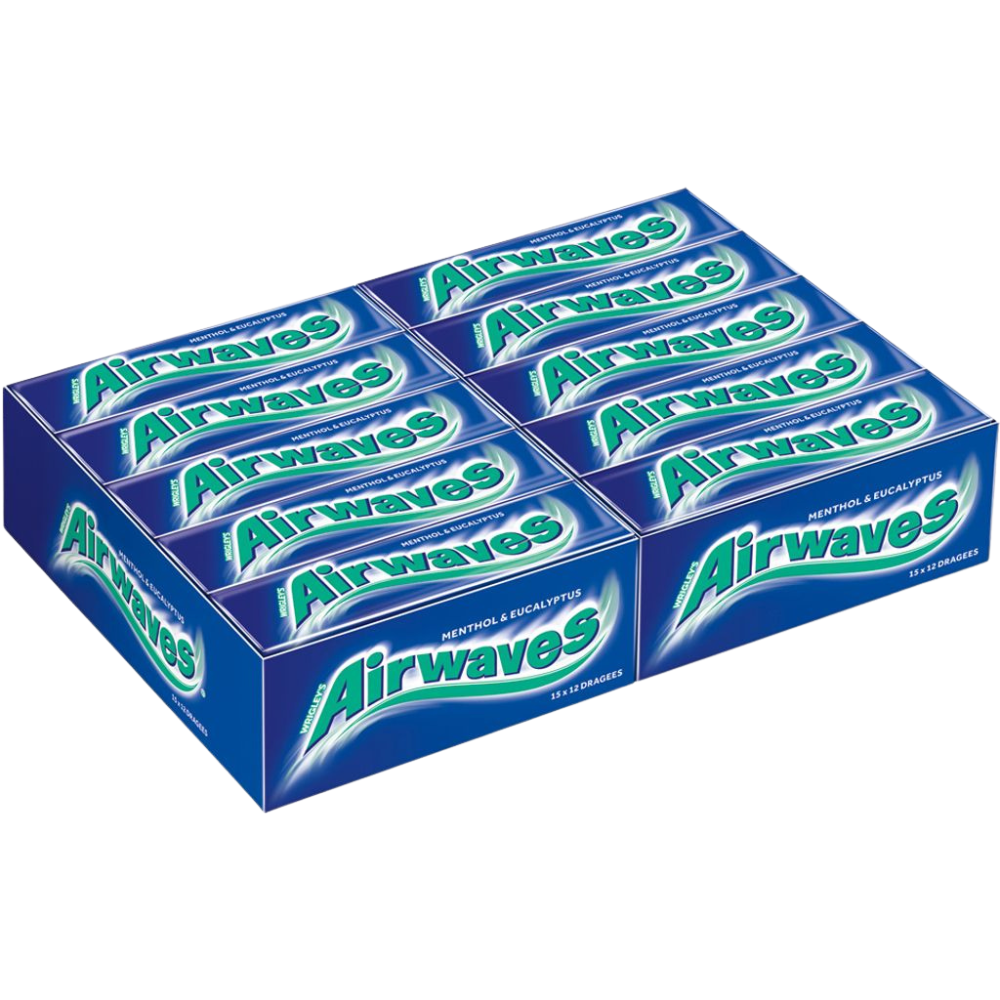 Airwaves Menthol Eucalyptus Dragee 14g x 30