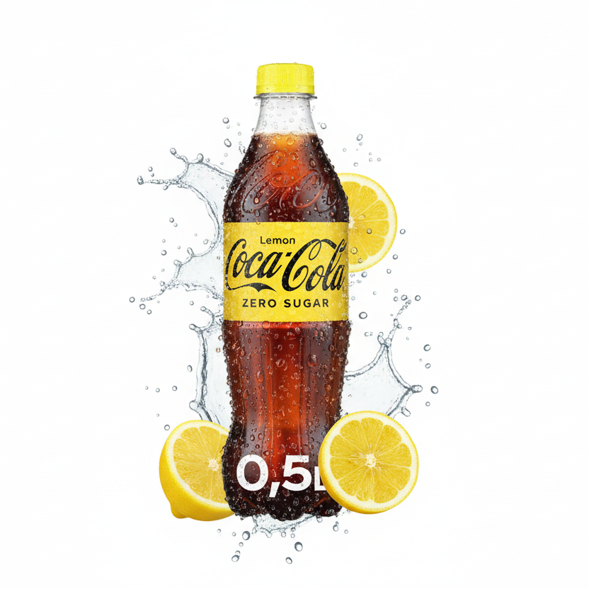 Coca Cola Zero Lemon 0,5l PET x 24