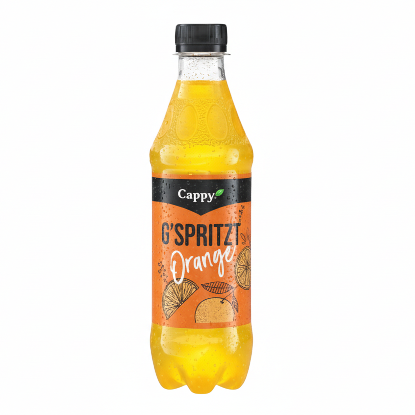 Cappy Orange Gspritzt 0,5l PET x 24