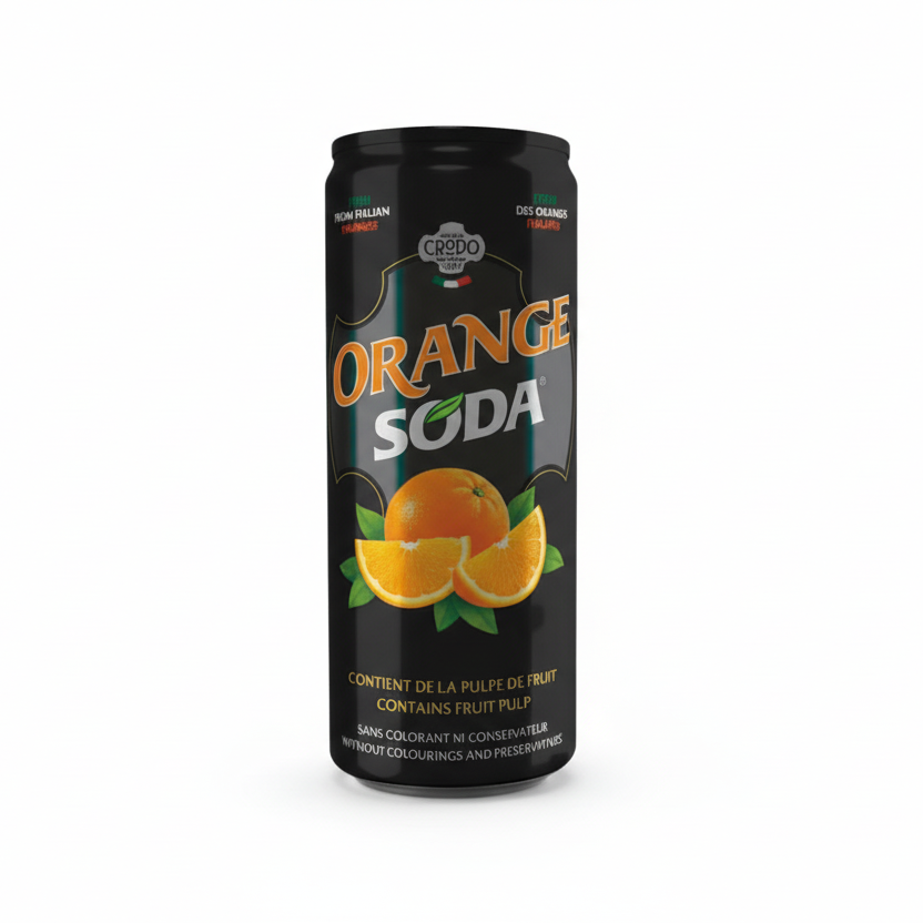 Crodo Orange Soda 0,33l x 24