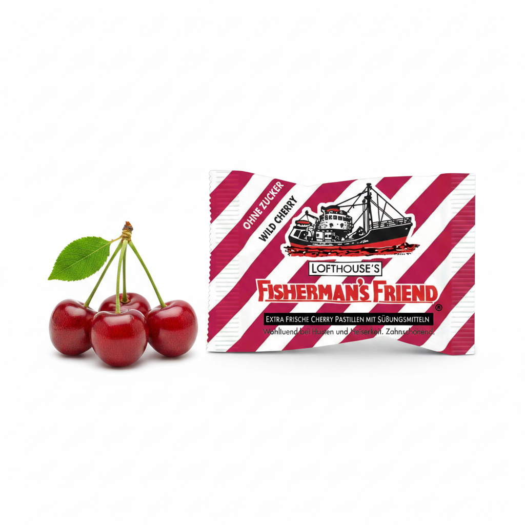 Fishermans Friend Cherry Zuckerfrei 25g x 24