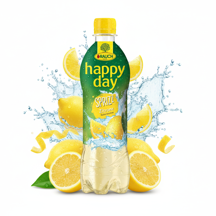 Rauch Happy Day Zitrone Sprizz 0,5L PET x 12