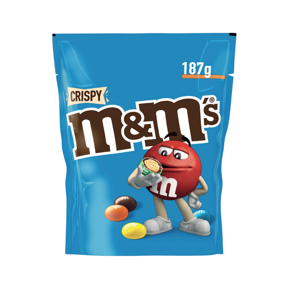 M&M´s Standbeutel Crispy 187g