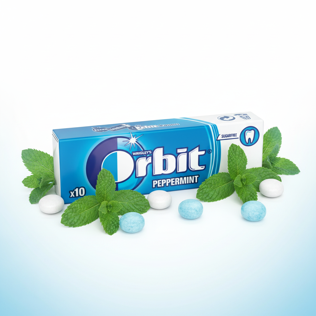 Orbit Dragee Peppermint 14g x 30