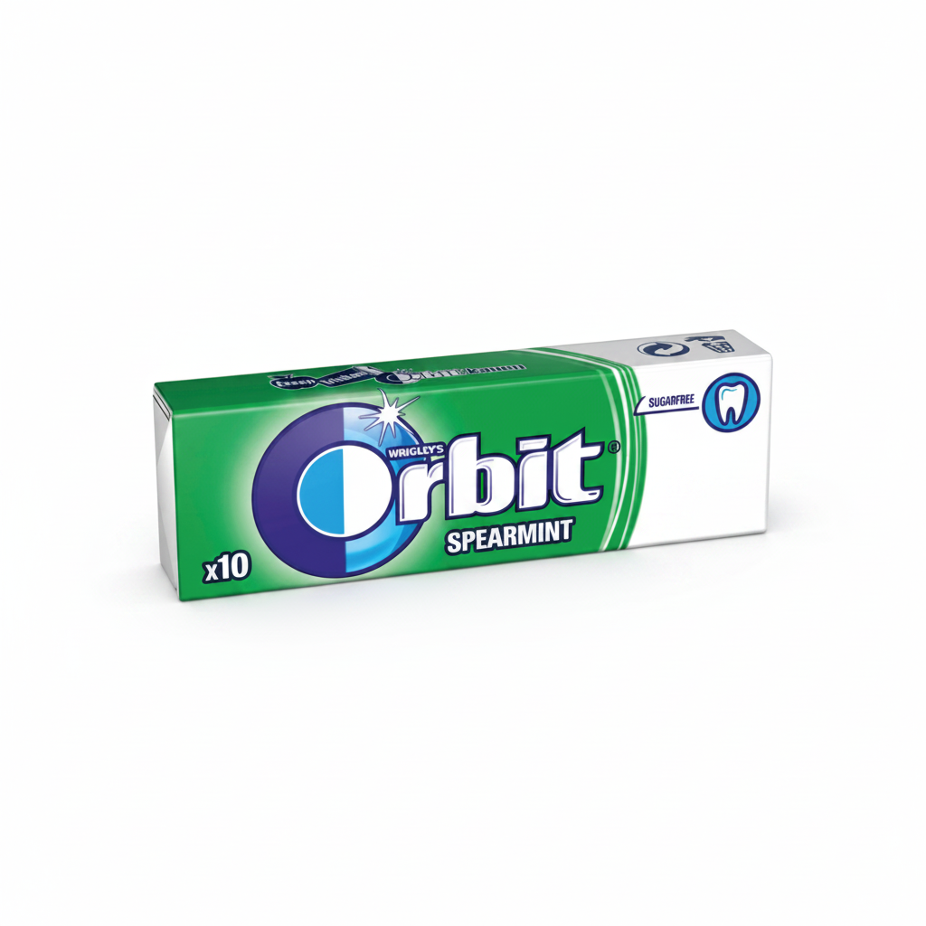 Orbit Dragee Spearmint 14g x 30