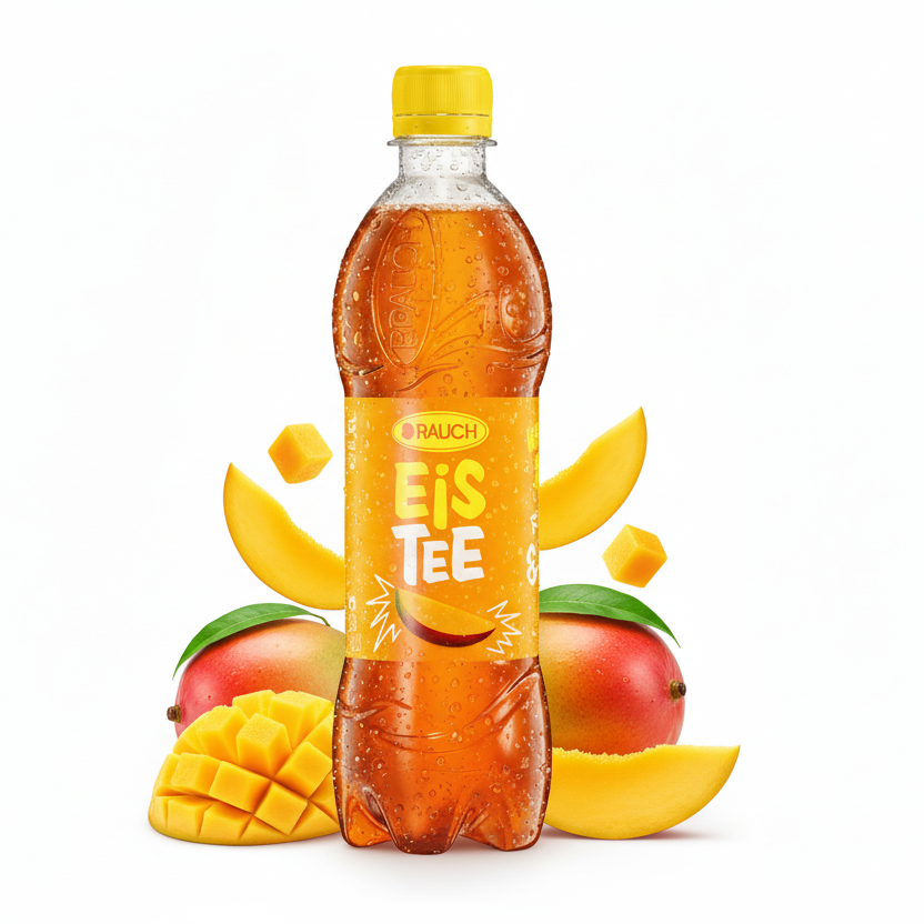 Rauch Eistee Mango 0,5l PET x 12