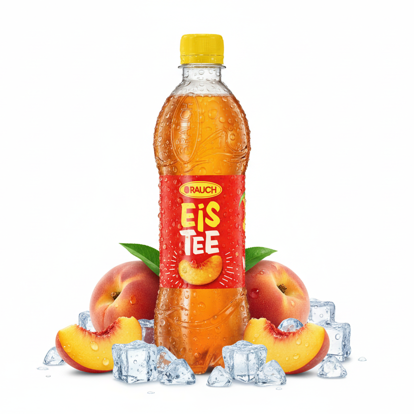 Rauch Eistee Pfirsich 0,5l PET x 12
