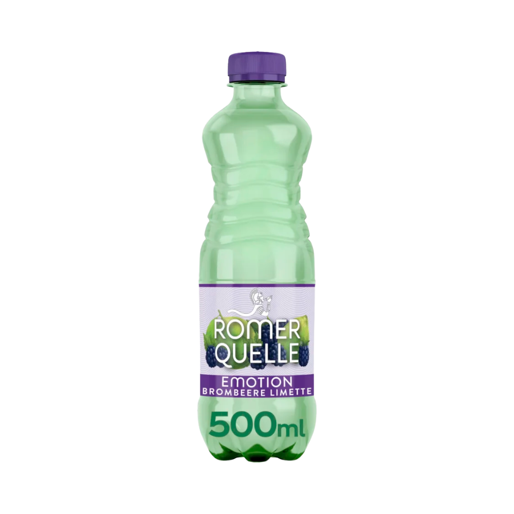 Römerquelle Emotion Brombeere-Limette 0,5l PET x 12