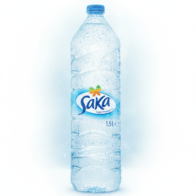 Saka Quellwasser 1,5L PET x 6