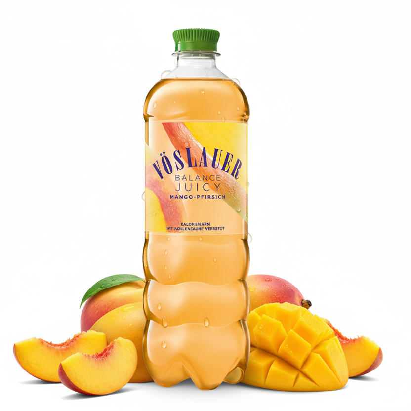 Vöslauer Balance Mango Pfirsich 0,5L PET x 12