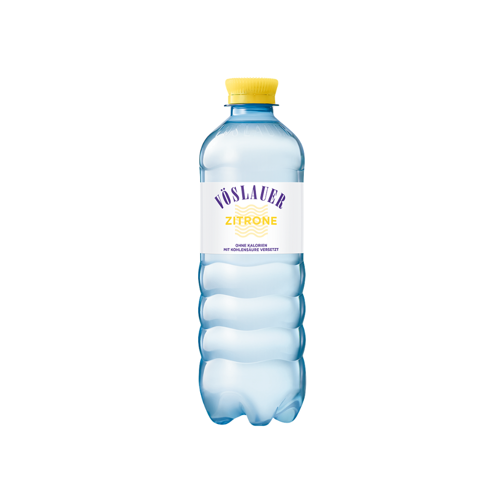 Vöslauer Flavour Zitrone 0,5l PET x 8