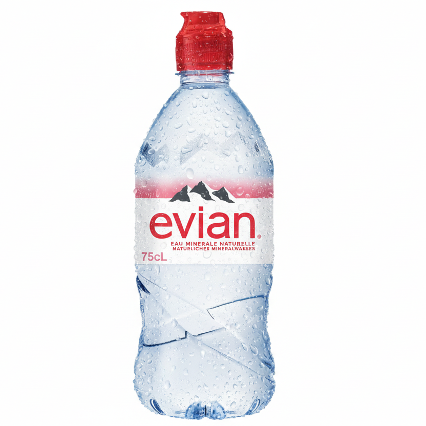 Evian Wasser 0,75L PET x 6