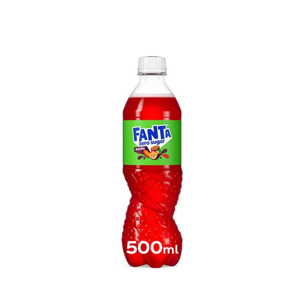 Fanta Exotic Zero 0,5l PET x 24