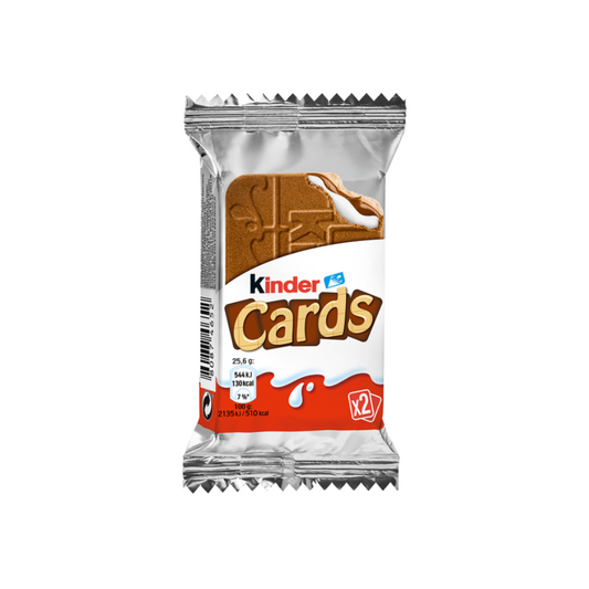 Ferrero Kinder Cards 2er 25,60g x 30