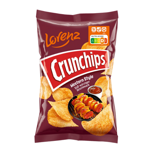 Lorenz Crunchips Western Style 150g