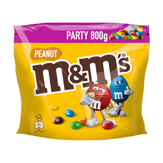 M&M´s Standbeutel Erdnuss Party 800g