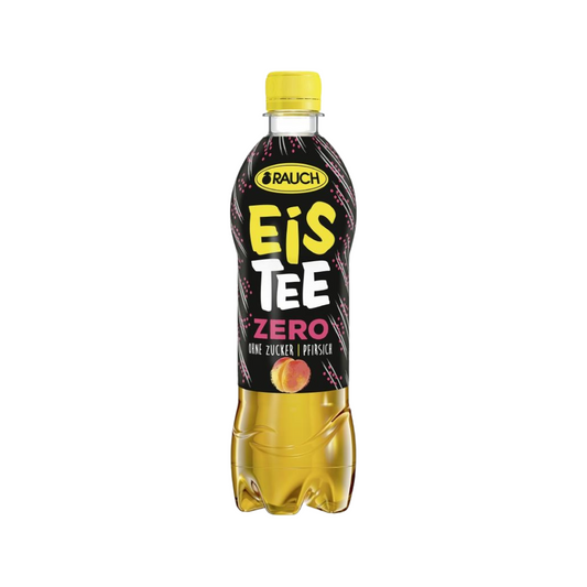 Rauch Eistee Zero Pfirsich 0,5l PET x 12