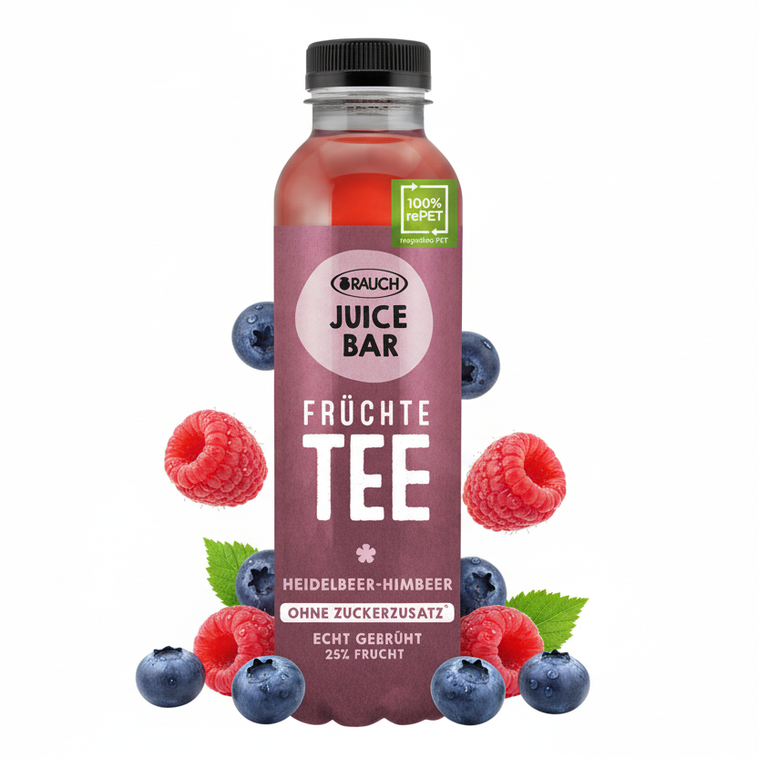 Rauch Juice Bar Früchtetee Beeren 0,5L PET x 12