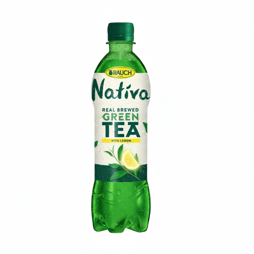 Rauch Nativa Green Tea 0,5L PET x 12