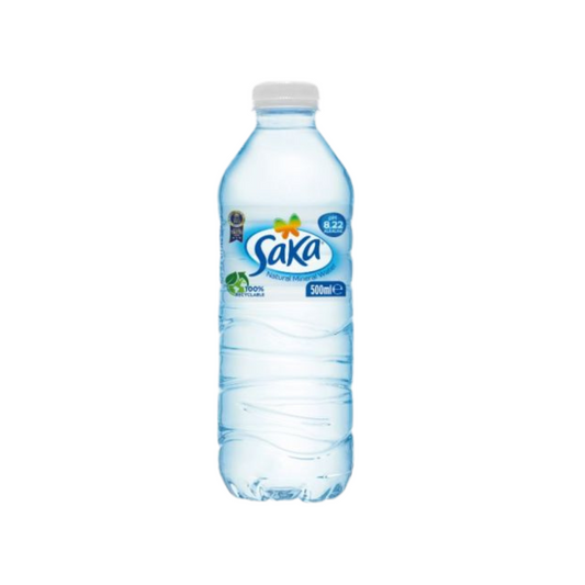 Saka Quellwasser 0,5l PET x 24