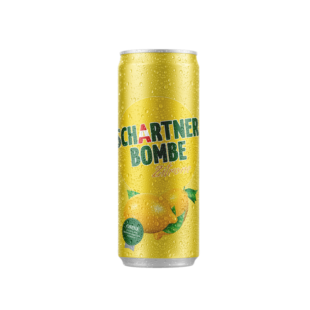 Schartner Bombe Zitrone 0,33l x 24