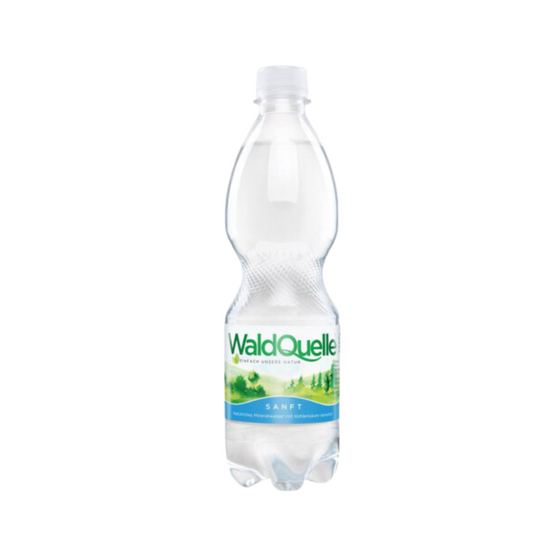 Waldquelle Mineralwasser Sanft 0,5l PET x 12